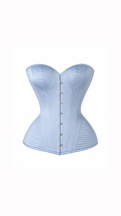ROYAL SATIN CORSET - BLUE EDITION